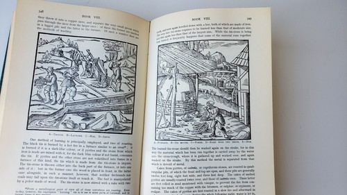 De Re Metallica ~ Herbert Clark Hoover, Special Institute of Mining Edition 1950 - Picture 10 of 13