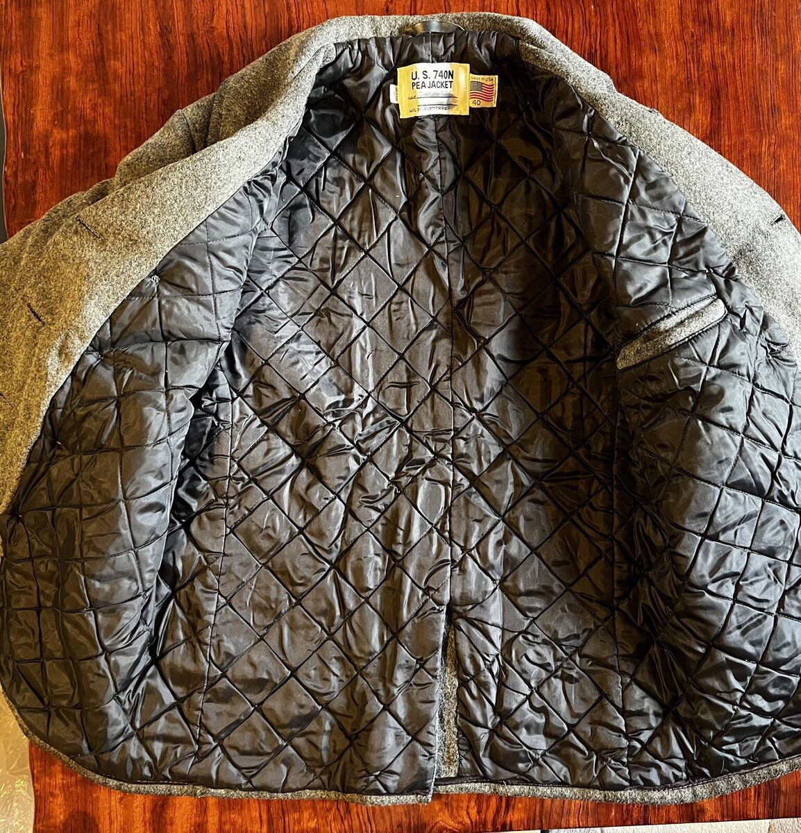 Schott PEA Coat US 740N Gray size 40 | eBay Schott PEA Coat US 740N Gray size 40 | eBay