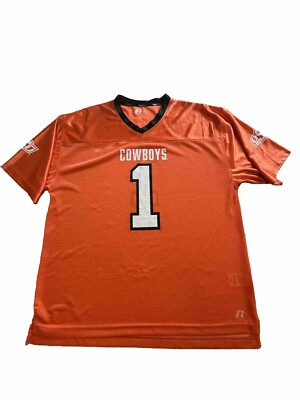 OSU Oklahoma State Cowboys Football Jersey #1 Men's Size L Large