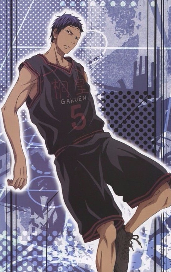 shiny poster Kuroko no basuke The Basketball Plays anime Aomine