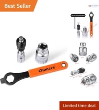 Bike Crank Extractor and Bottom Bracket Remover Set Alloy Steel 16mm Wrench Tool