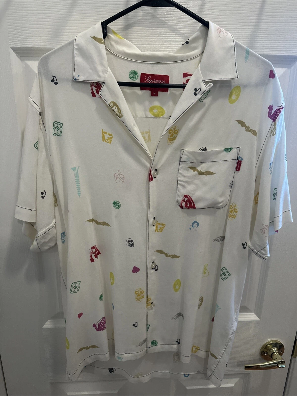 Chemise à manches courtes Supreme Deep Space SS19