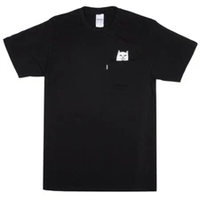 RIPNDIP "Lord Nermal" Short Sleeve Pocket Tee (Black) Men's T-Shirt