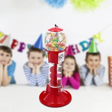 Vending Machine, Twister Ball Dispenser, Red Twister Ball Dispenser Clear, Red