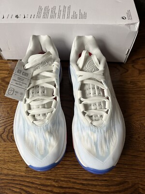 Nike Air Zoom GT Cut 2 Summit White Metallic Basketball Shoes 7.5