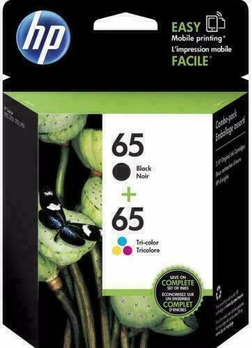 HP GENUINE N9K02AA #65 / 65XL INK FOR DESKJET 2620/3720/ENVY5020/5030/AMP120/125 - Picture 7 of 8