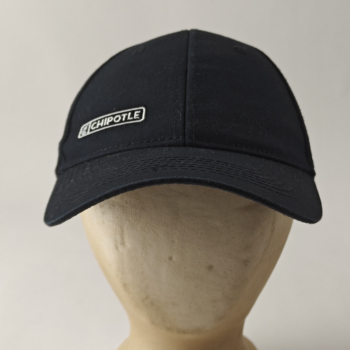 Chipotle Employee Black Adjustable Strapback Base… - image 2