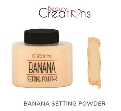 Beauty Creations Banana Setting Powder- Matte Finish, Keep the Makeup long last