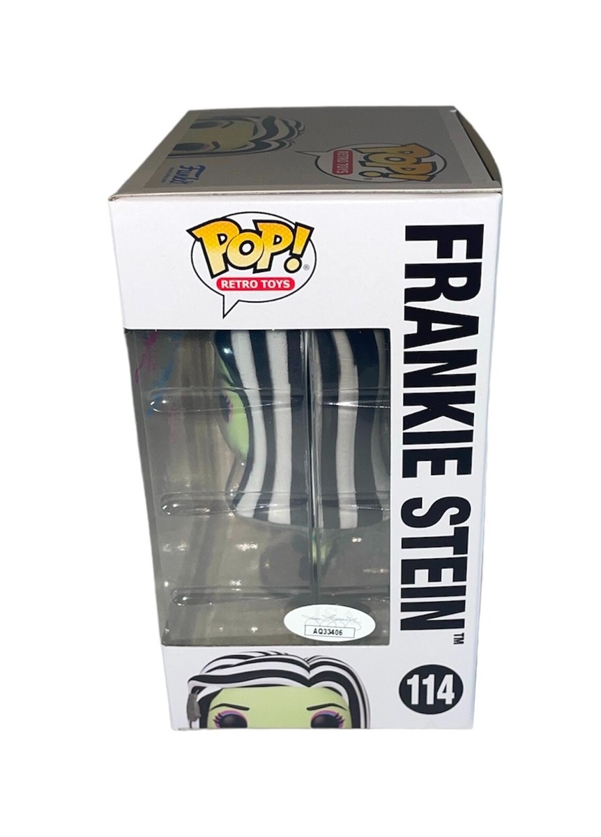 KATE HIGGINS Hand Signed MONSTER HIGH Frankie Stein FUNKO POP