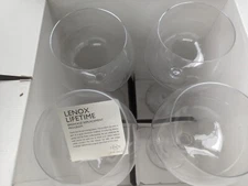 Lennox Tuscany Classics Collection Grand Beaujolais Set Of 4 Wine Glasses NOS