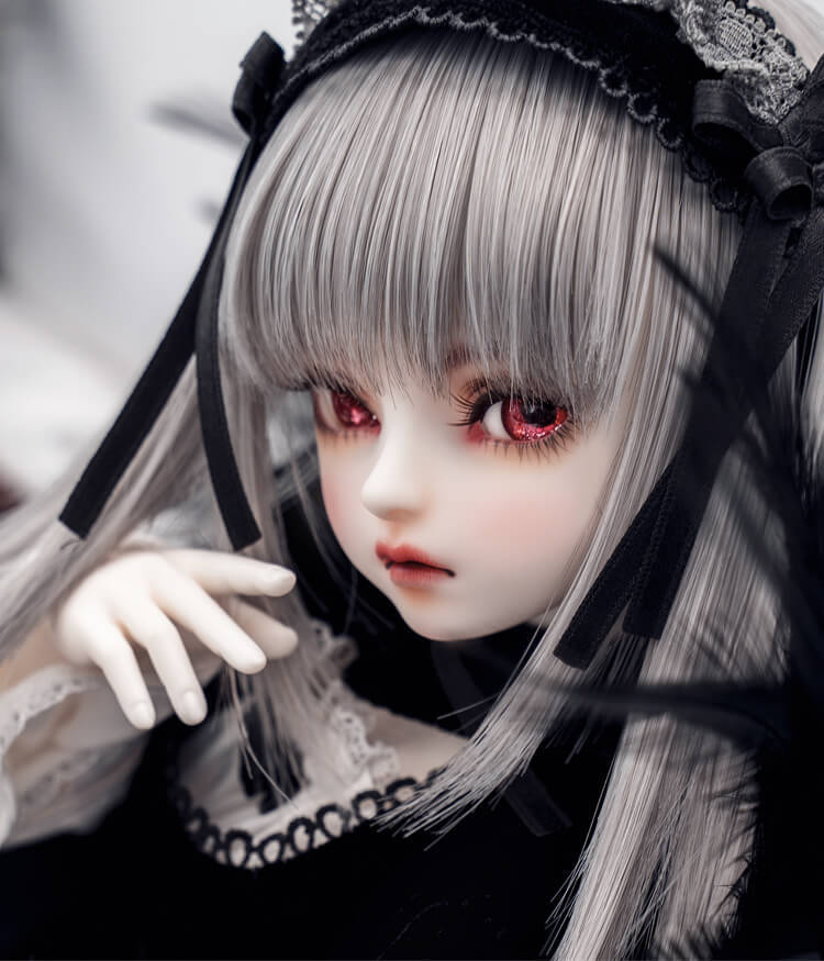 Dolk Life Size Rozen Maiden Suigintou Cast Doll with Original Box