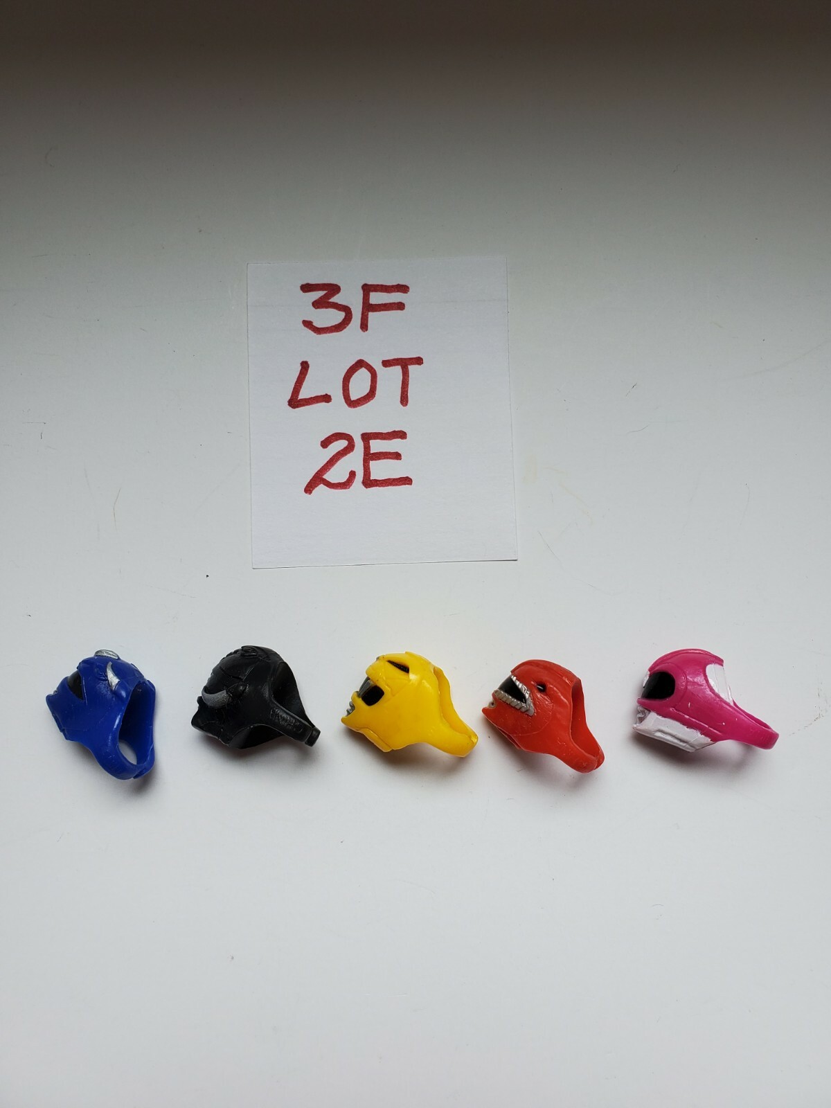 Vintage 1990's Power Rangers Collectible Rings Lot of 5 | eBay