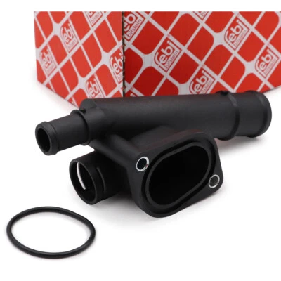 febi Kühlmittelflansch für VW GOLF V PASSAT B6 AUDI A3 8P SEAT LEON 1.9/2.0 TDI - Bild 1 von 3