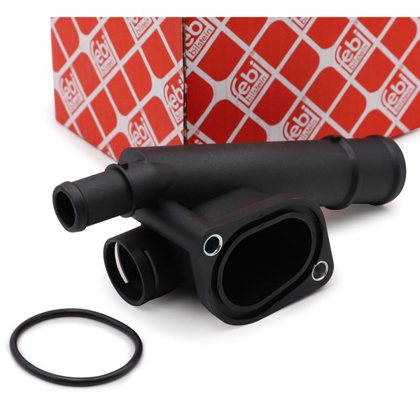 febi KüHlmittelflansch FüR VW Golf V Passat B6 Audi A3 8P Seat Leon 1.9/2.0 TDI-image