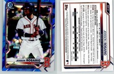 Jeisson Rosario 2021 Bowman Sapphire Edition Chrome Prospects #BCP-37 Red Sox