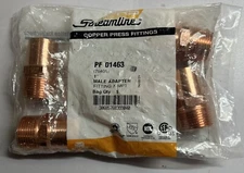 5- 1” STREAMLINE PF 01463 Mueller Copper Fitting X MPT  Adapter 79405