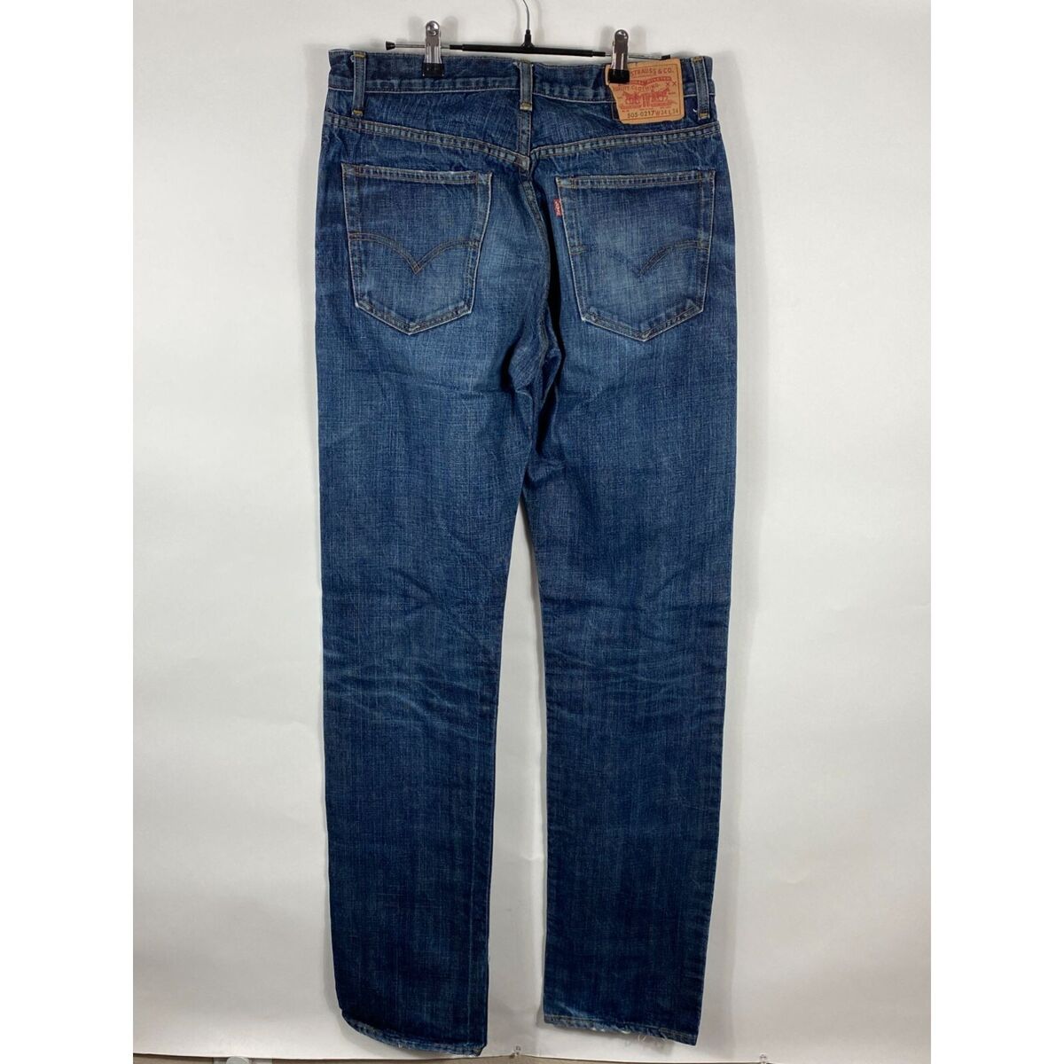VTG LVC Levi's 505-0217 Big E Red Line Selvedge Denim Jeans VTG LVC Levi's 505-0217 Big E Red Line Selvedge Denim Jeans