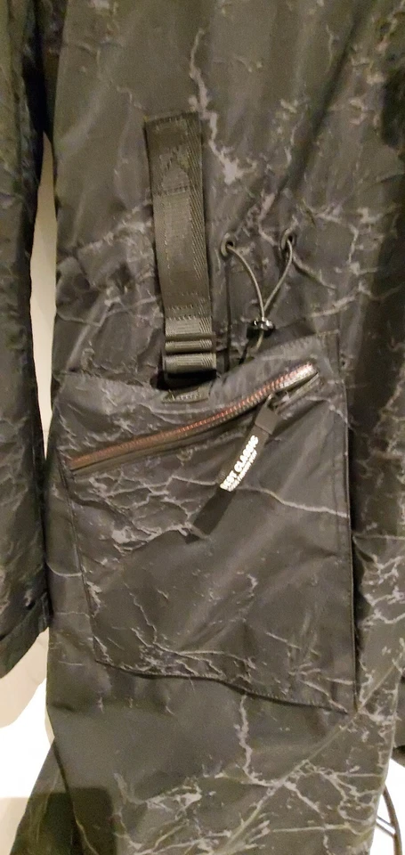 Thunder Pattern Mint Coat - Imagem 3 de 4