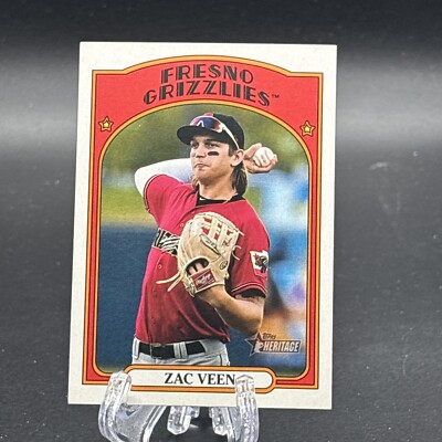 2021 Topps Heritage Minors Zac Veen R38849 **READ DESCRIPTION** | eBay