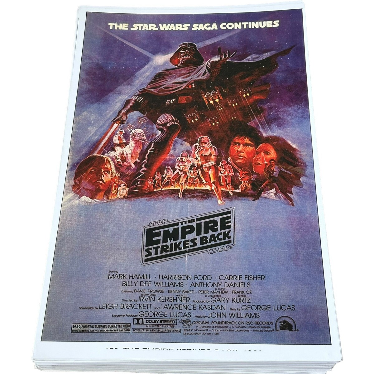 Star Wars, The Empire Strikes Back Poster 11 x 17 (412) | eBay