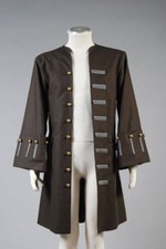 Pirates Of The Caribbean Captain Jack Sparrow Coat Cosplay Costume Jacket 580