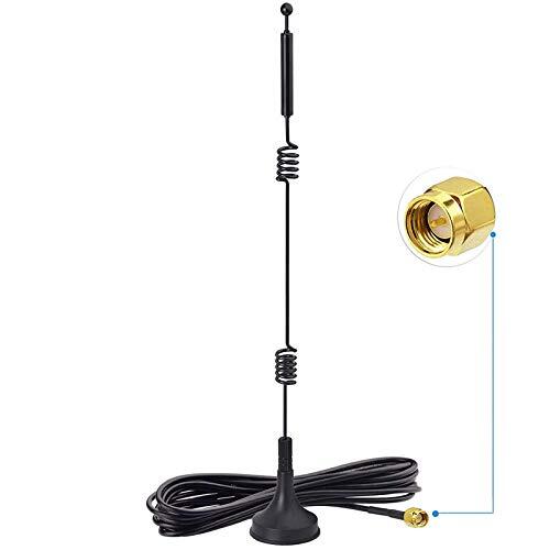 Bingfu Antenna WiFi 2.4GHz 5.8GHz Dual Band 9dBi Base Magnetica SMA (o2Z)