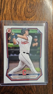 2026 Bowman Riley Nelson #BP-124 Cleveland Guardians 1st Bowman