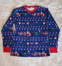 HANNA ANDERSSON Marvel Avengers Superheros Pj Top, 100 Organic Cotton, Size M