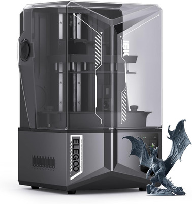 ELEGOO Saturn 4 Ultra 16K Resin 3D Printer with 10'' 16K Mono LCD and Flip-Up Lid