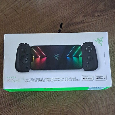 Razer Kishi V2 Black Ergonomic Mobile Controller for iPhone iOS Lightning