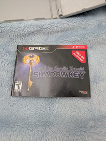 The Elder Scrolls Travels: Shadowkey (Nokia N-Gage). Complete. Authentic US Ver.