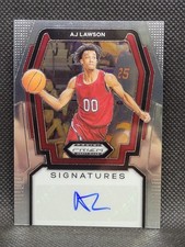 AJ Lawson - Auto Signatures Card 2024 Panini Draft Picks #S-AJL Raptors Rookie 