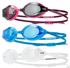 TYR Junior Swim Goggles 3-Pack Anti-Fog UV Protection Adjustable NEW