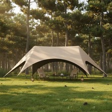 Dome-Zeltplane Wasserdicht Schnellaufbau-Tarp-Zelt Multifunktional