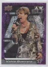 2022 AEW All Elite Wrestling Crew Purple Pyro 116/199 Vickie Guerrero #93 01pz