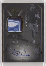 2018 Panini Majestic Rookie Scripted Swatches Gold 29/49 Josh Adams Auto 5w7