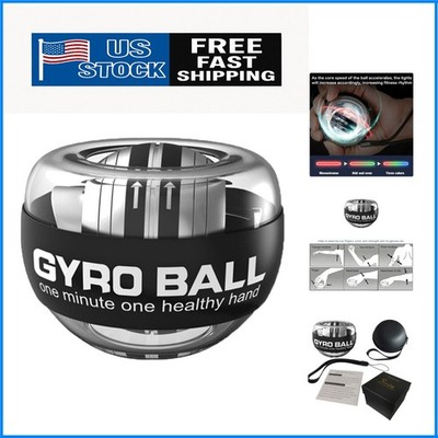 Innovative LED Gyro Ball for Wrist Strengthening - Perfect for Fit Lifestyle