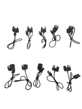 Lot of 10 - OEM Fitbit USB Charger Dock Cable for Fitbit Charge 3 - Used Good