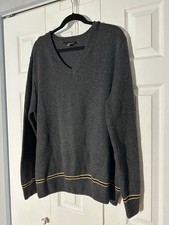 HARRY POTTER GRYFFINDOR SCHOOL SWEATER Size - Men XL Wool Blend