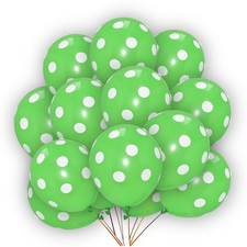 Polka Dot Spotty Balloons Latex 10-30 Pack Birthday Wedding Party DECOR BALONS 