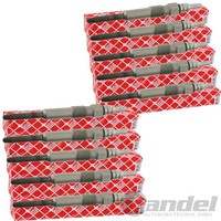 10X Febi GlÜHkerze Passend FüR Vw Touareg (7LA, 7L6) Phaeton (3D1, 3D2)