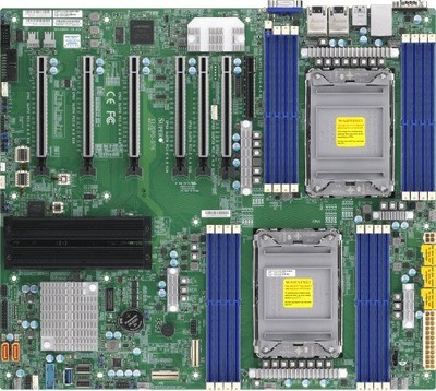 Supermicro X12DPG-QT6 With 2x Intel Xeon Platinum 8352V CPU+256GB RAM(For 4 GPU)