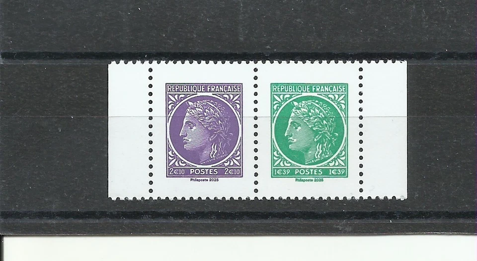 paire issue du carnet 80 ans de la Cérès de Mazelin salon de printemps 2025 - Photo 1/1