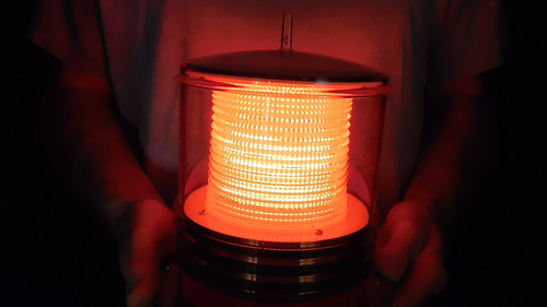 Solar High-Output Marine Light Flashing and Constant-on Modes Pilot Lights - Video 1 of 1