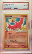Pokemon Ho-Oh ex Pop Series 3 Promos 17/17 ENG PSA 10 POP 26