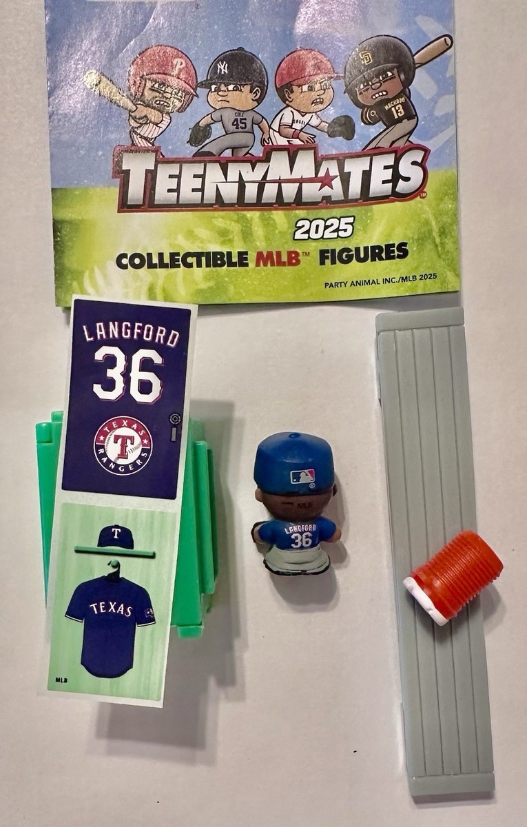 NEW* 2025 MLB Series 12 Wyatt Langford TeenyMate Locker/Label