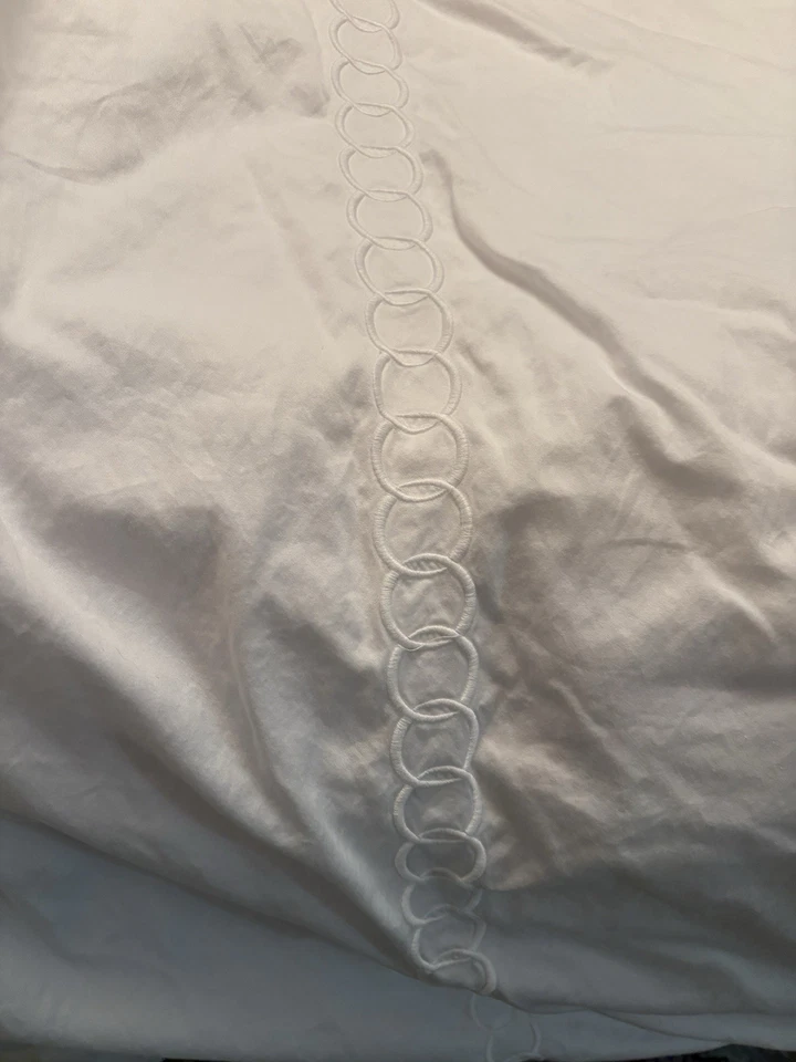 Funda nórdica Pratesi King círculos blancos Foto 2 de 4