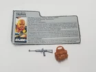 1987 TAURUS Filecard Weapons Set Vintage Sgt Slaughter's Renegades GI Joe