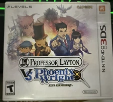 Professor Layton vs. Phoenix Wright Ace Attorney (Nintendo 3DS 2014)
