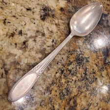 NATIONAL SILVER CO SILVER PLATED Spoon 1936